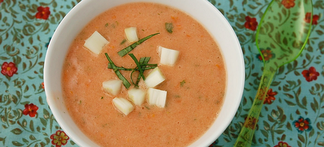 An Amazing Summer Tomato Soup Recipe tomato soup recipe