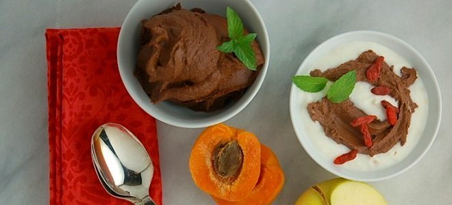 chocolate hummus