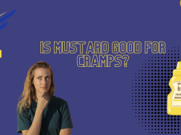 Infographic with image of woman thinking, image of mustard bottle