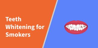 Teeth whitening for smokers